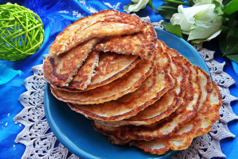Filloas con farelo